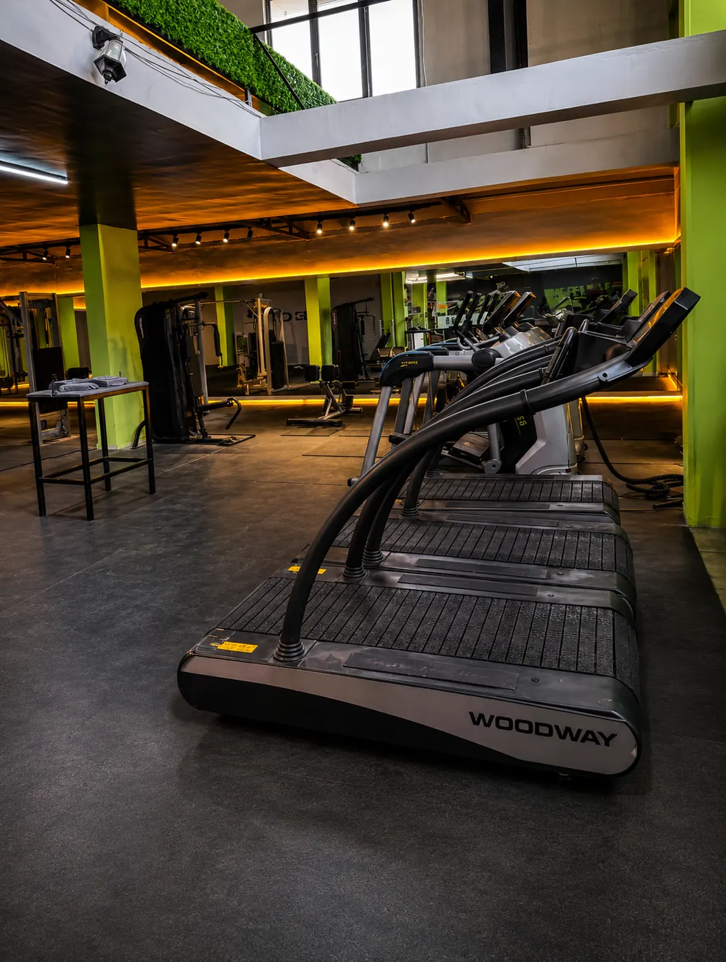 Woodway koşu bandı — YÇFİT kardiyo alanı